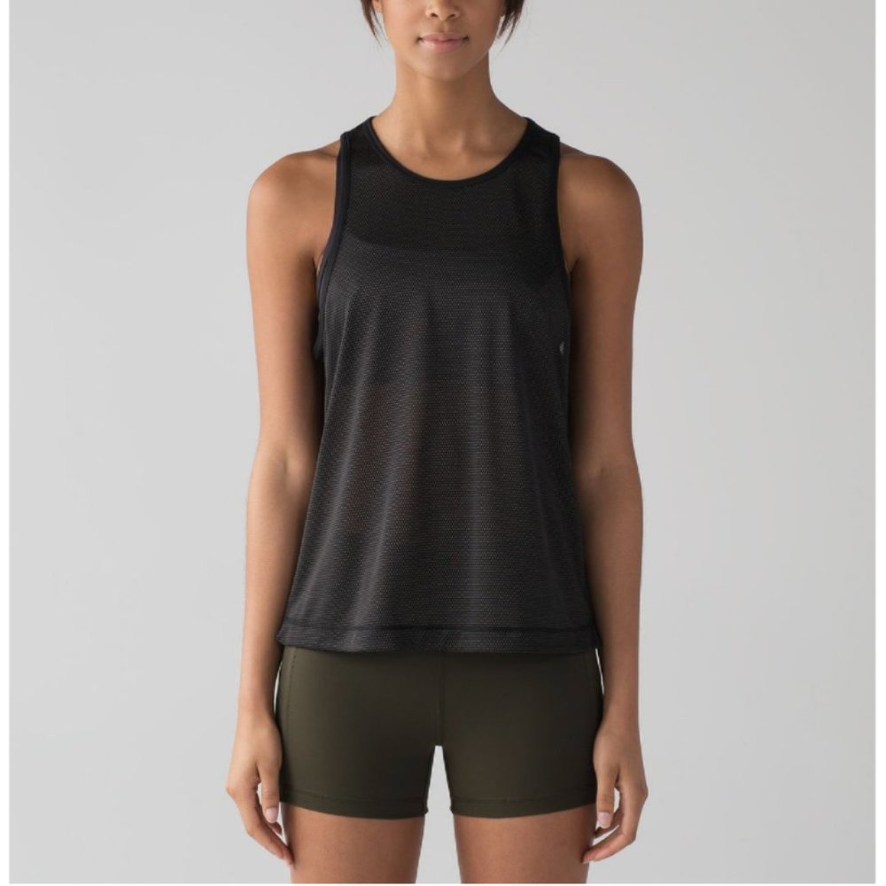 Lululemon Squad Goals Tank *Trinity Mesh
